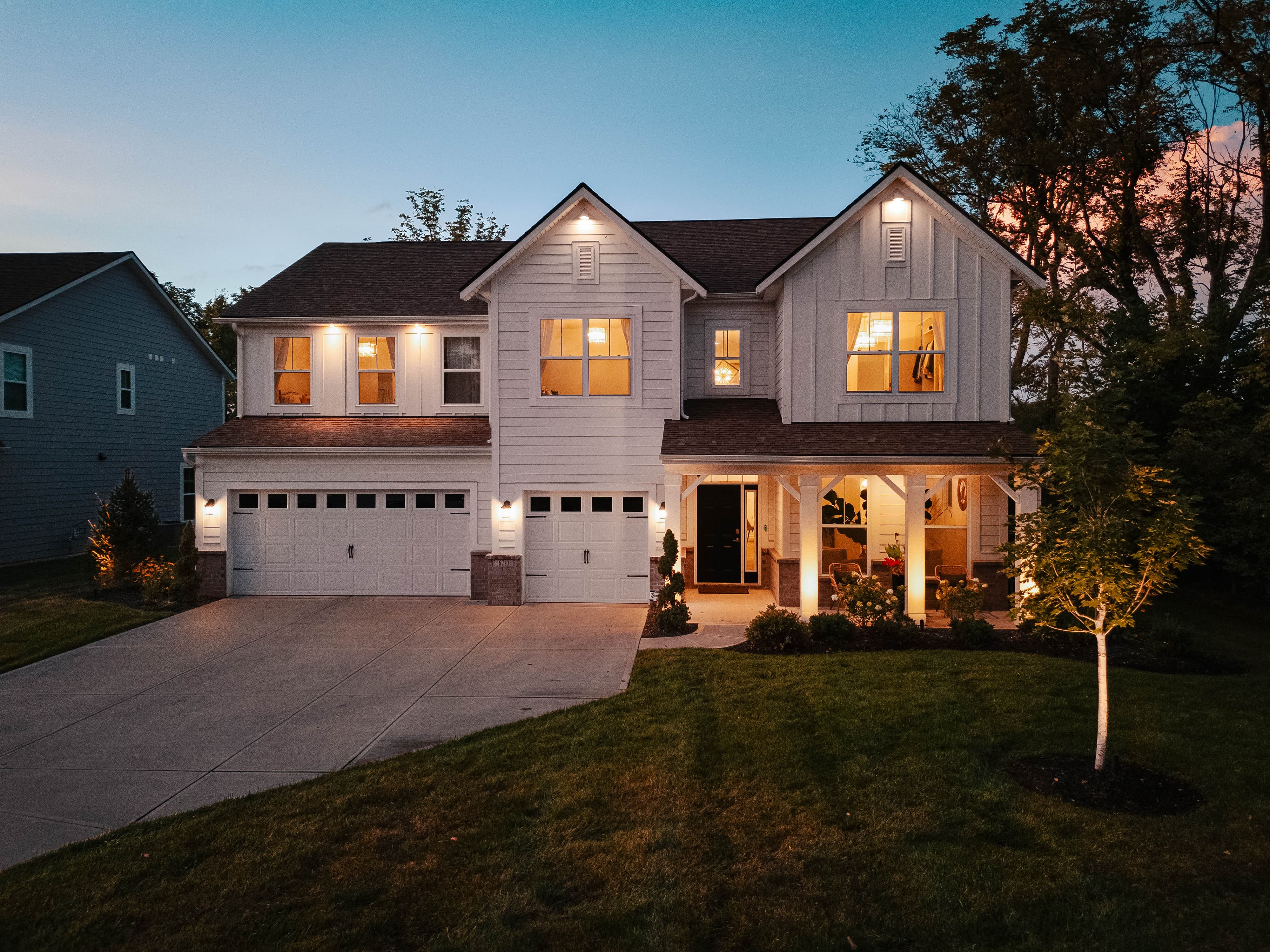 Residential exterior photographed by Himelick Media