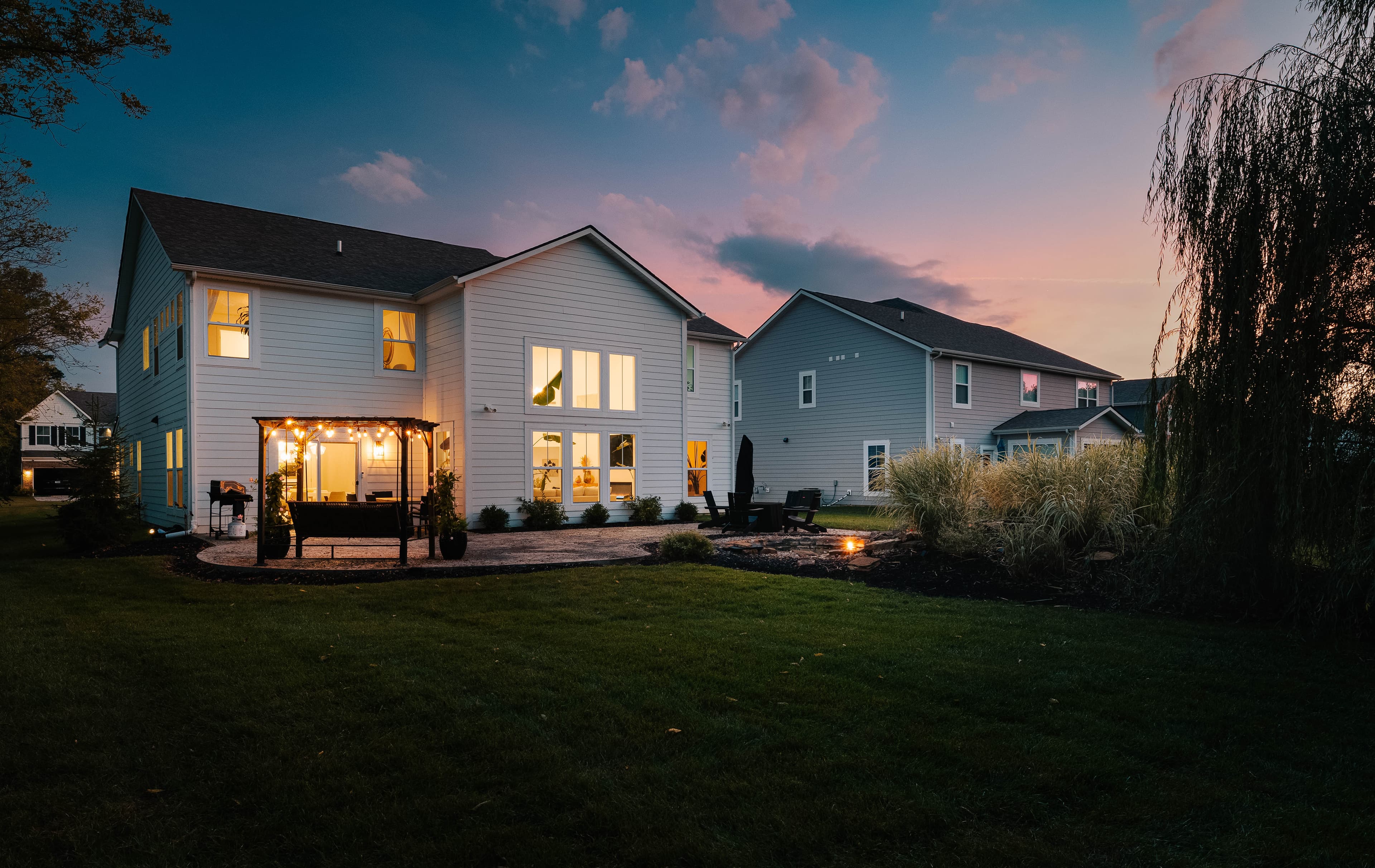 Residential exterior photographed by Himelick Media