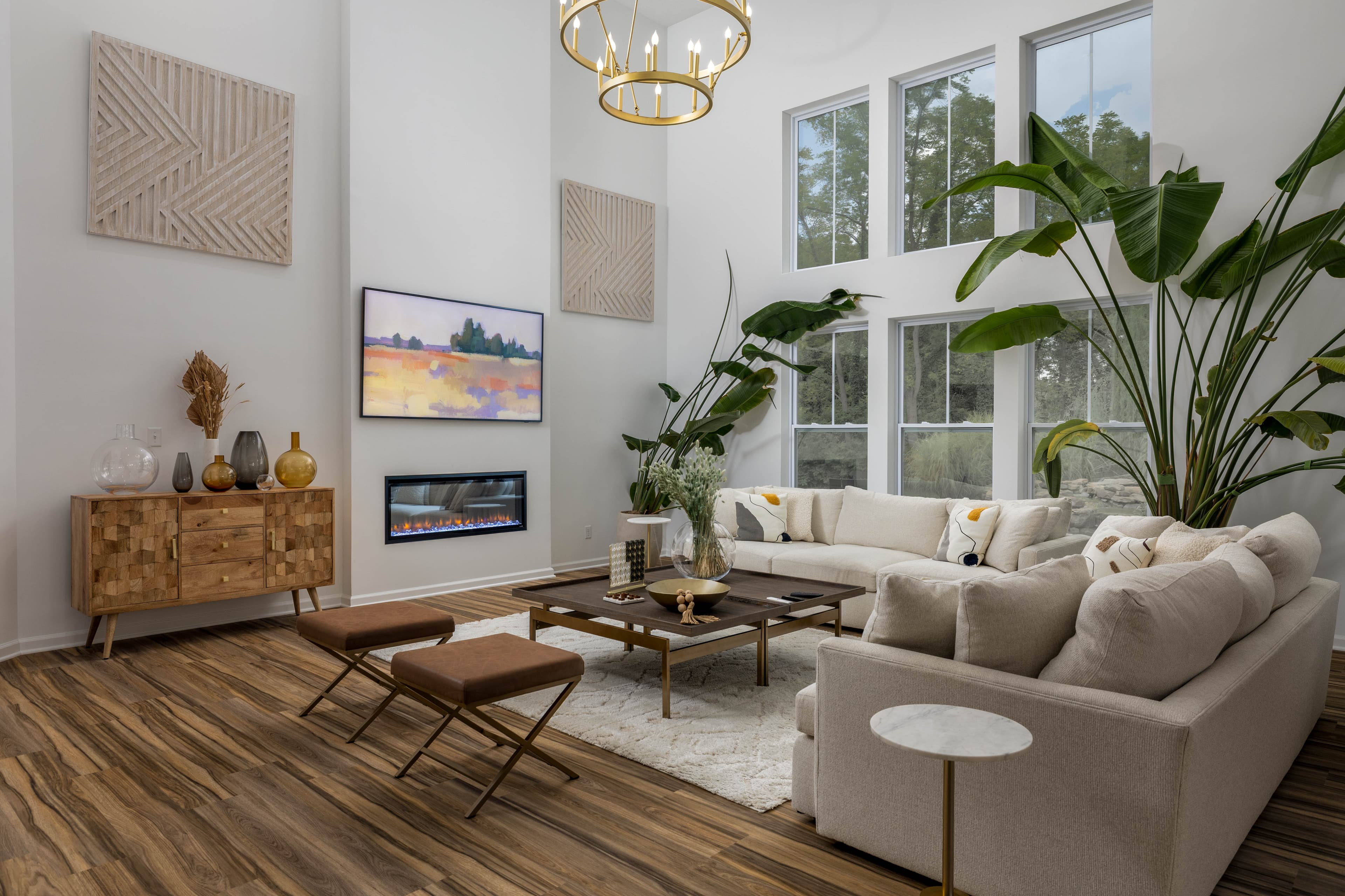 Residential interior photographed by Himelick Media