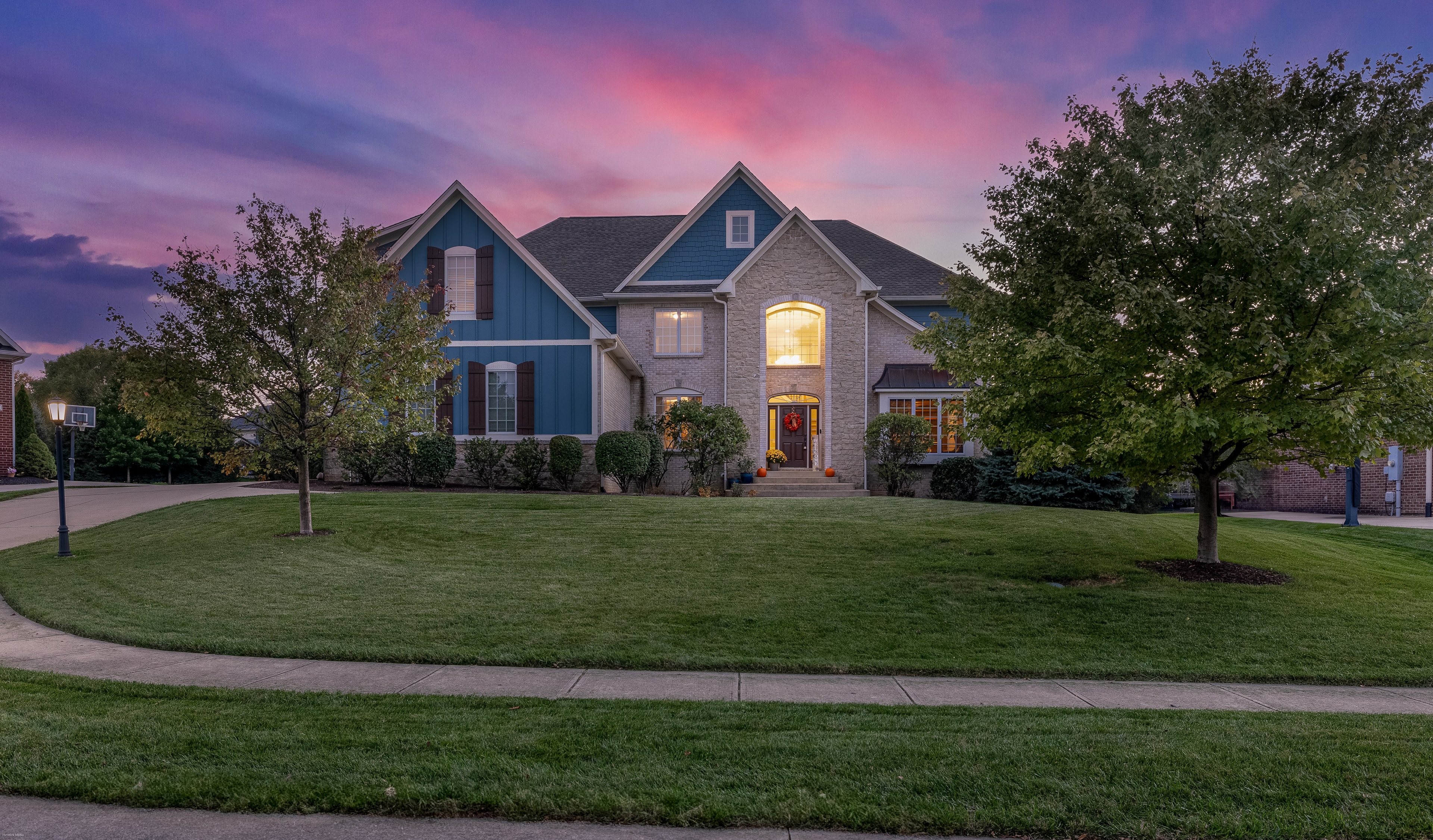 Residential exterior photographed by Himelick Media